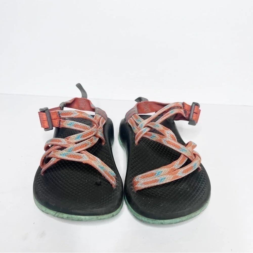 Chaco ZX/1 Ecotred Kids Orange Strappy Sandals Size 1 Kids